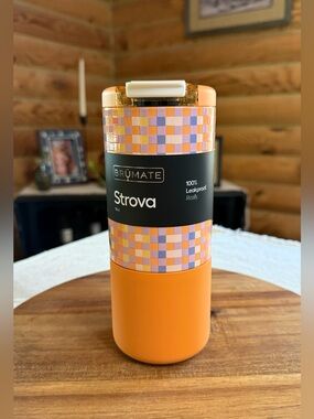 VIBE CHECK Brumate 18oz Strova Ceramic Lined Coffee Tumbler